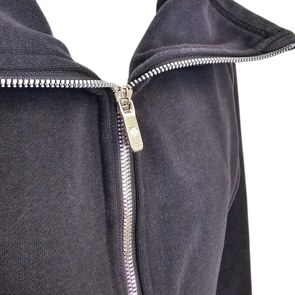 Lululemon Womens Radiant Jacket ll , Black, Full Zip, Cotton Fleece, Size 6 - Picture 8 of 8